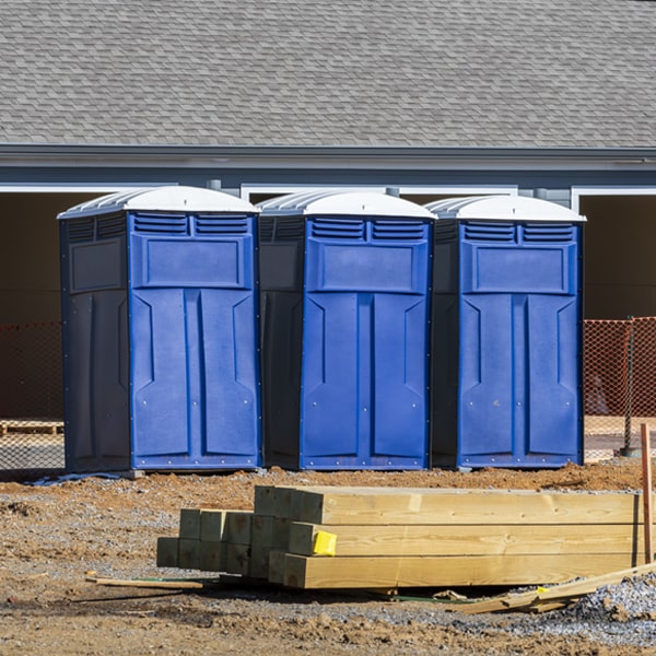 are there any additional fees associated with portable restroom delivery and pickup in Rush New York